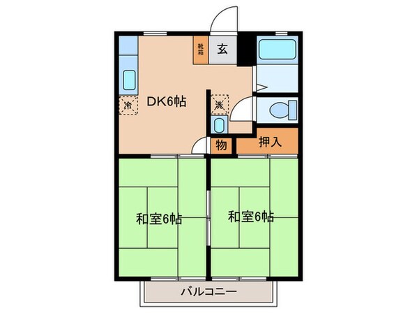 パールハイツ菅田第５の物件間取画像